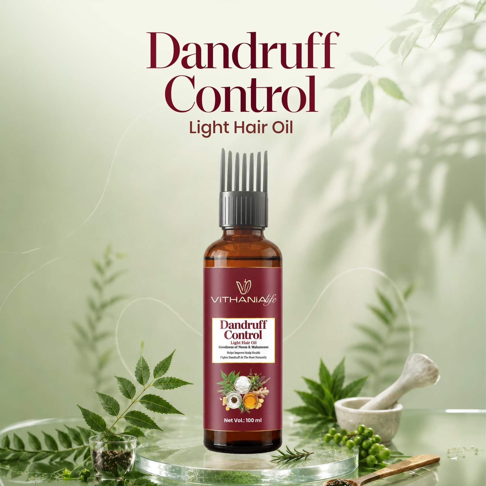 Dandruff Control Light Hair Oil