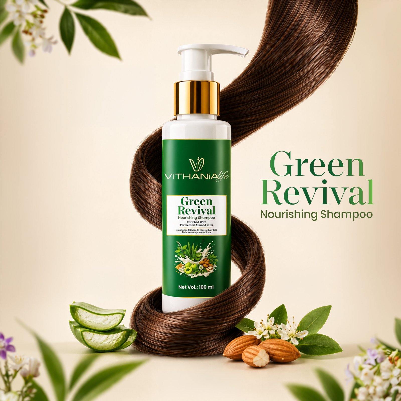 Green revival nourishing shampoo